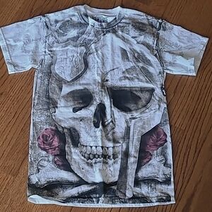 NWOT - Vintage MMA Elite Skull T-Shirt